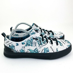 Toms Star Wars X Womens Size 10 Low Travel Lite Characters Sketch Print Sneakers